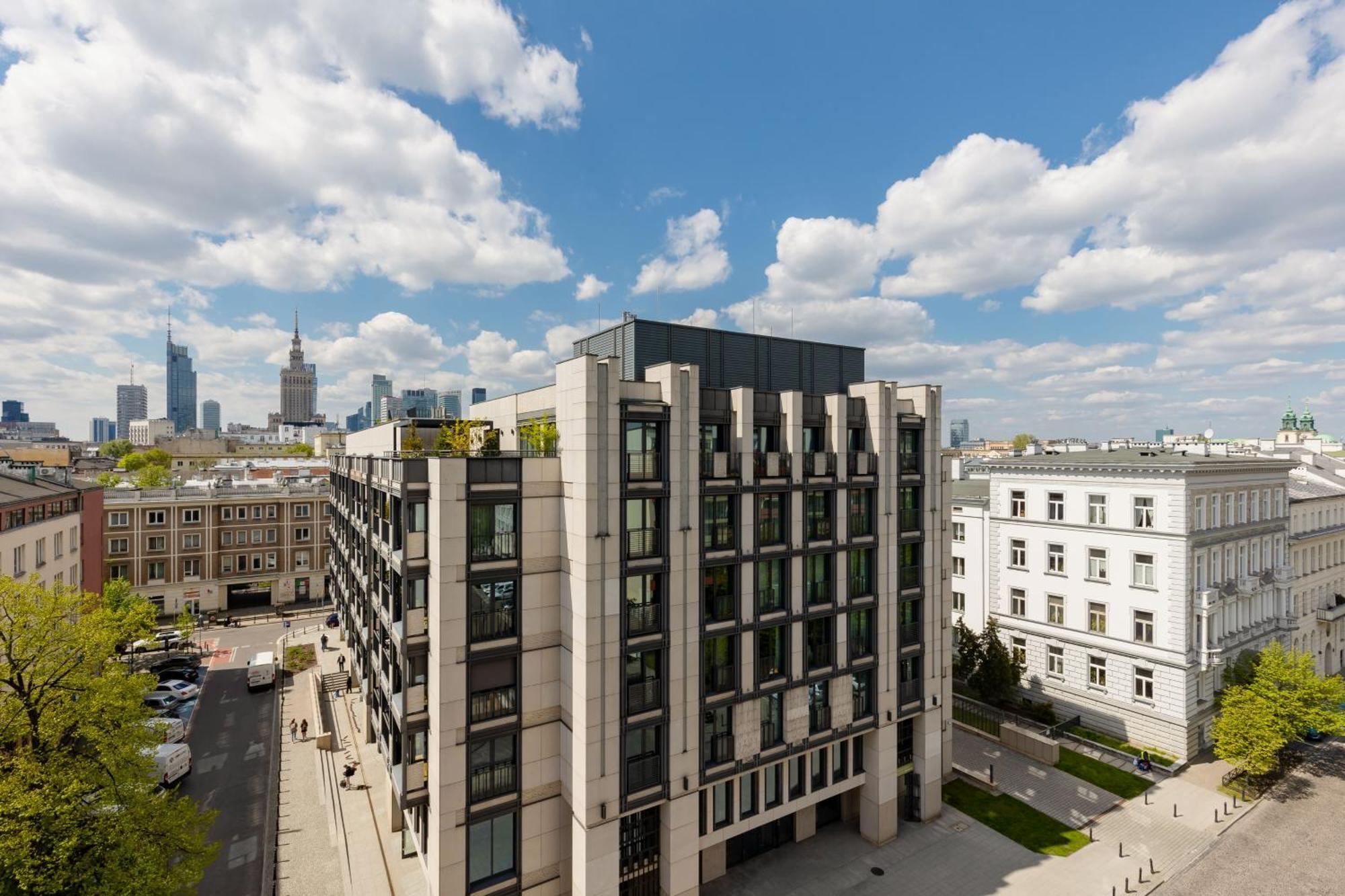City Panorama Spacious Apartment By Renters Prestige Warschau Exterior foto